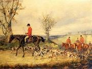 unknow artist Classical hunting fox, Equestrian and Beautiful Horses, 237. France oil painting artist